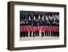 The Queen's Annual Birthday Parade Trooping the Colour, Horse Guards Parade at Whitehall, London-null-Framed Art Print