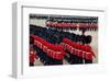 The Queen's Annual Birthday Parade Trooping the Colour, Horse Guards Parade at Whitehall, London-null-Framed Art Print