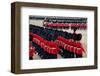 The Queen's Annual Birthday Parade Trooping the Colour, Horse Guards Parade at Whitehall, London-null-Framed Art Print