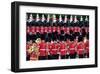 The Queen's Annual Birthday Parade Trooping the Colour, Horse Guards Parade at Whitehall, London-null-Framed Art Print