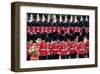 The Queen's Annual Birthday Parade Trooping the Colour, Horse Guards Parade at Whitehall, London-null-Framed Art Print