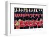 The Queen's Annual Birthday Parade Trooping the Colour, Horse Guards Parade at Whitehall, London-null-Framed Art Print