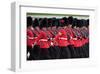 The Queen's Annual Birthday Parade Trooping the Colour, Horse Guards Parade at Whitehall, London-null-Framed Art Print