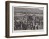 The Queen's Arrival at Ballater on 27 May-null-Framed Giclee Print