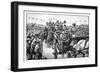 The Queen's Arrival in Peel Park Near Manchester, 1851-null-Framed Giclee Print