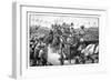 The Queen's Arrival in Peel Park Near Manchester, 1851-null-Framed Giclee Print