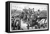 The Queen's Arrival in Peel Park Near Manchester, 1851-null-Framed Stretched Canvas