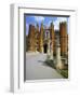 The Queen's Beasts on the Bridge Leading to Hampton Court Palace, Hampton Court, London, England-Walter Rawlings-Framed Photographic Print