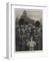 The Queen's Birthday, a Sketch on the Horse Guards Parade-Frank Dadd-Framed Giclee Print