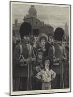 The Queen's Birthday, a Sketch on the Horse Guards Parade-Frank Dadd-Mounted Giclee Print