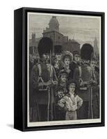 The Queen's Birthday, a Sketch on the Horse Guards Parade-Frank Dadd-Framed Stretched Canvas