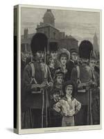 The Queen's Birthday, a Sketch on the Horse Guards Parade-Frank Dadd-Stretched Canvas