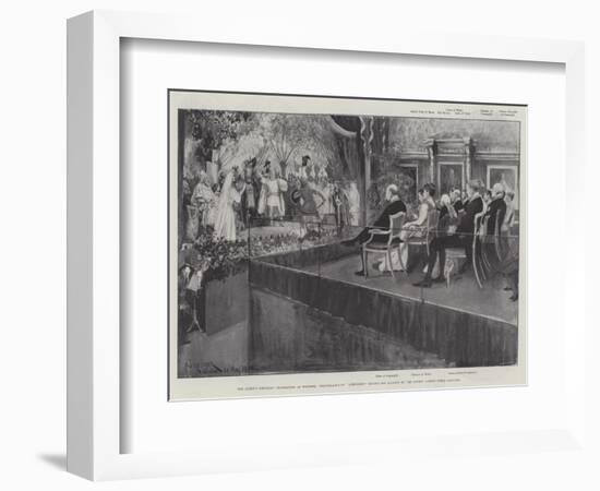 The Queen's Birthday Celebration at Windsor-Amedee Forestier-Framed Giclee Print