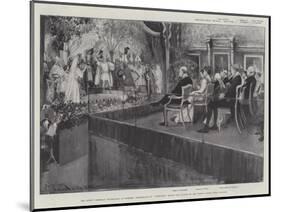 The Queen's Birthday Celebration at Windsor-Amedee Forestier-Mounted Giclee Print