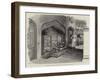 The Queen's Christmas, Fireplace in the Kitchen, Windsor Castle-William 'Crimea' Simpson-Framed Giclee Print