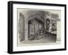 The Queen's Christmas, Fireplace in the Kitchen, Windsor Castle-William 'Crimea' Simpson-Framed Giclee Print