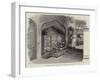 The Queen's Christmas, Fireplace in the Kitchen, Windsor Castle-William 'Crimea' Simpson-Framed Giclee Print