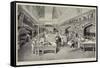 The Queen's Christmas, the Kitchen, Windsor Castle-William 'Crimea' Simpson-Framed Stretched Canvas
