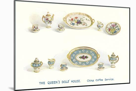 The Queen's Doll House, China-null-Mounted Art Print