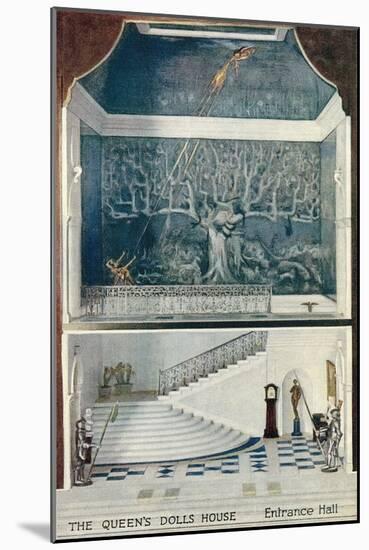 The Queen's Doll House-null-Mounted Art Print