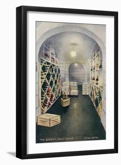 The Queen's Doll House-null-Framed Art Print