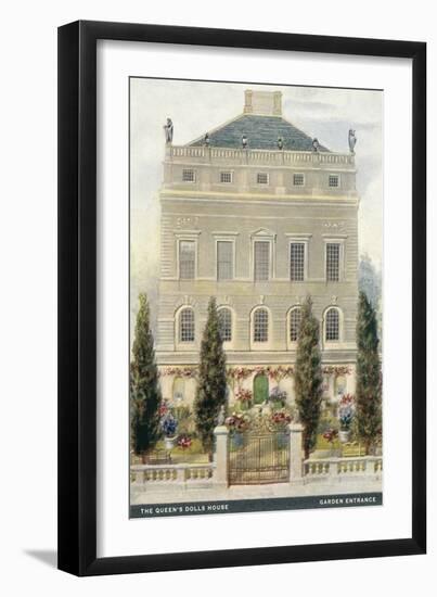 The Queen's Doll House-null-Framed Art Print