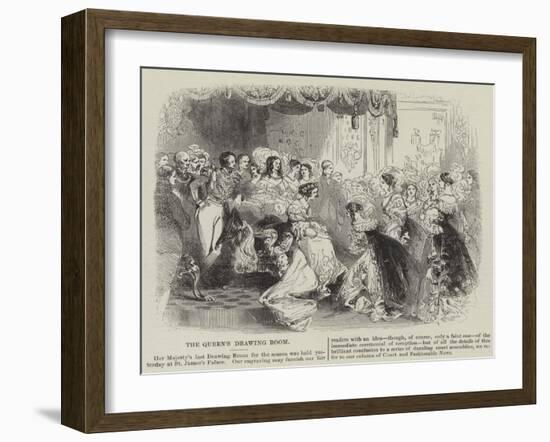 The Queen's Drawing Room-null-Framed Giclee Print