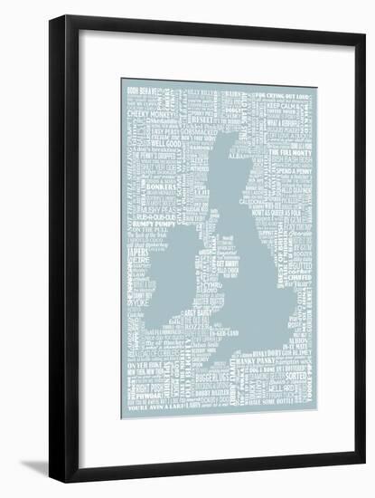 The Queen's English-Janie Secker-Framed Art Print