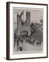 The Queen's Entry into Dublin, Passing Through the Old City Gate-Henry Marriott Paget-Framed Giclee Print