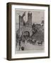 The Queen's Entry into Dublin, Passing Through the Old City Gate-Henry Marriott Paget-Framed Giclee Print