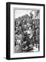 The Queen's Entry into Edinburgh, C1840S-null-Framed Giclee Print