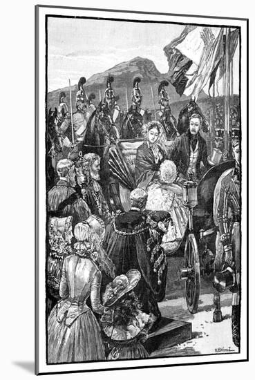 The Queen's Entry into Edinburgh, C1840S-null-Mounted Giclee Print