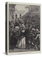The Queen's First Visit to Scotland, Edinburgh, 3 September 1842-William Heysham Overend-Stretched Canvas