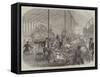 The Queen's Garden Party at Buckingham Palace, the Drawingroom Tent-null-Framed Stretched Canvas