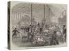 The Queen's Garden Party at Buckingham Palace, the Drawingroom Tent-null-Stretched Canvas