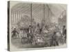 The Queen's Garden Party at Buckingham Palace, the Drawingroom Tent-null-Stretched Canvas