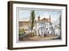 The Queen's Head and Artichoke Inn, Regents Park, London, C1810-George Shepherd-Framed Premium Giclee Print