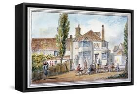 The Queen's Head and Artichoke Inn, Regents Park, London, C1810-George Shepherd-Framed Stretched Canvas