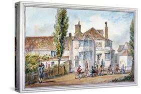 The Queen's Head and Artichoke Inn, Regents Park, London, C1810-George Shepherd-Stretched Canvas