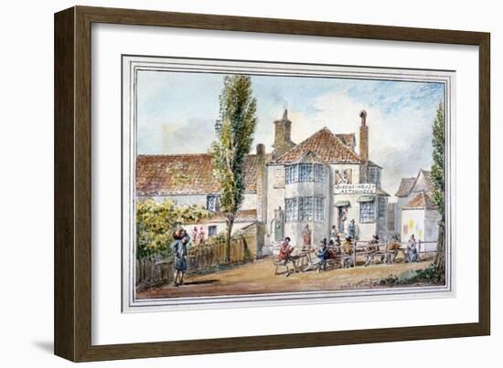 The Queen's Head and Artichoke Inn, Regents Park, London, C1810-George Shepherd-Framed Giclee Print