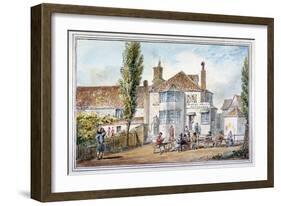 The Queen's Head and Artichoke Inn, Regents Park, London, C1810-George Shepherd-Framed Giclee Print