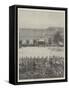 The Queen's Holiday Abroad, Arrival at Nice on 15 March-Joseph Holland Tringham-Framed Stretched Canvas