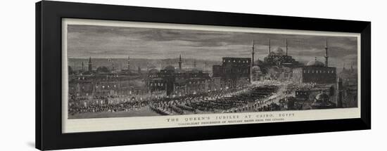 The Queen's Jubilee at Cairo, Egypt-null-Framed Giclee Print