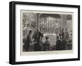 The Queen's Jubilee in Persia-null-Framed Giclee Print