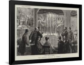 The Queen's Jubilee in Persia-null-Framed Giclee Print