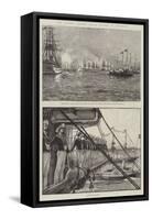 The Queen's Jubilee Naval Review at Spithead-William Heysham Overend-Framed Stretched Canvas