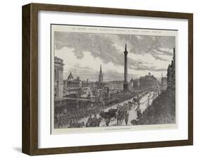 The Queen's Jubilee Thanksgiving Festival in London, Tuesday, 21 June-null-Framed Giclee Print