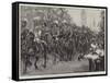 The Queen's Jubilee-William Heysham Overend-Framed Stretched Canvas