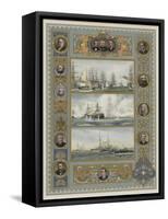 The Queen's Jubilee-William Lionel Wyllie-Framed Stretched Canvas