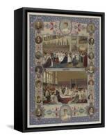 The Queen's Jubilee-null-Framed Stretched Canvas